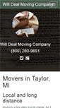 Mobile Screenshot of moverstaylor.com